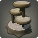 Holzblocksockel