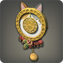 Dicke-Katze-Wanduhr