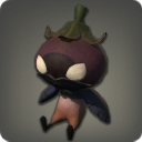 Ritter Aubergine-Puppe