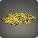 Herbstlicher Ginkgolaubteppich