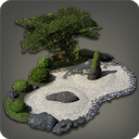 Fernöstlicher Kiesgarten