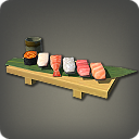 Fernöstlicher Sushi-Lunch