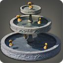 Chocobo-Springbrunnen