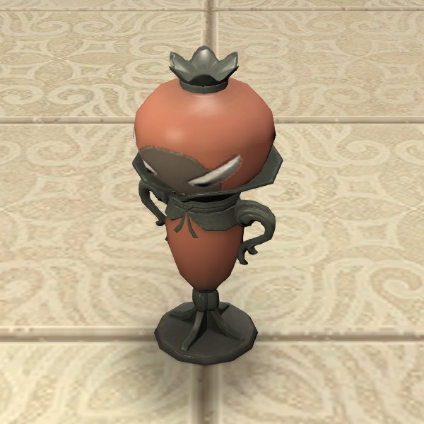 König-Tomate-Blumenvase