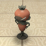König-Tomate-Blumenvase