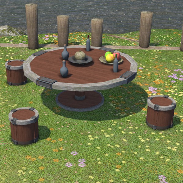 Riviera-Gartentisch-Set