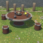 Riviera-Gartentisch-Set