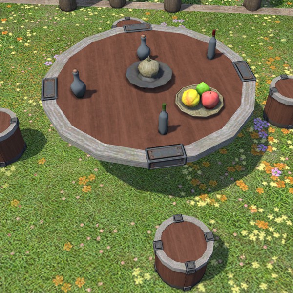 Riviera-Gartentisch-Set