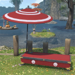 Fernöstliches Teehaus-Möbelset