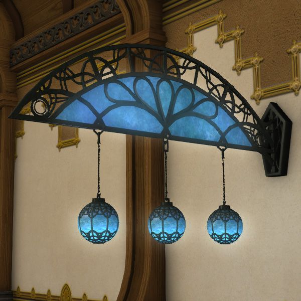 Chrystarium-Wandkettenlampe