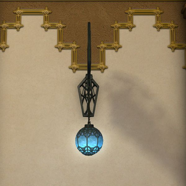 Chrystarium-Wandkettenlampe