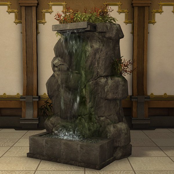 Fernöstlicher Wasserfall