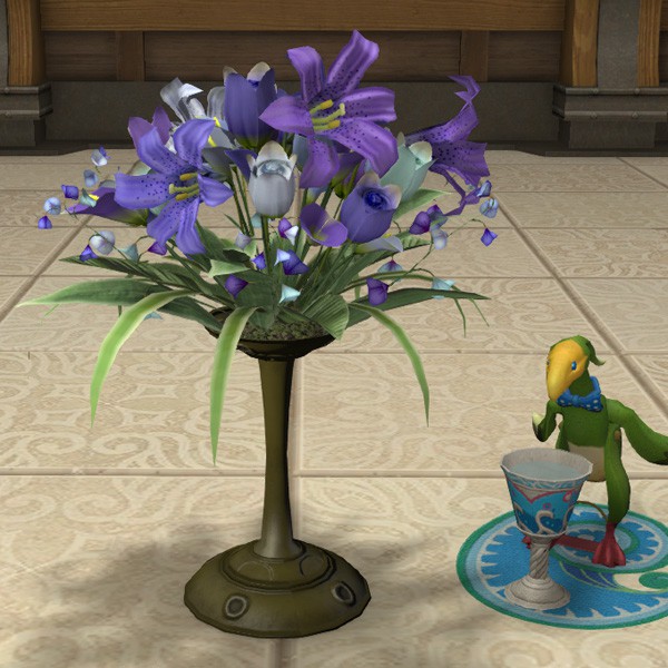 Opulente Dimensionsschloss-Vase