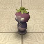Ritter-Aubergine-Blumenvase