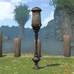 Wald-Straßenlaterne