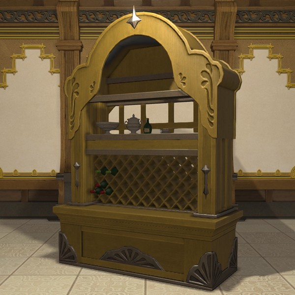 Herrenhaus-Geschirrschrank