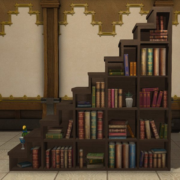 Stufenbücherregal
