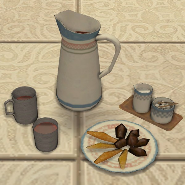 Oasen-Frühstücks-Set