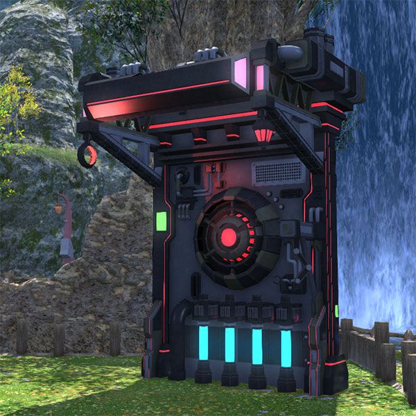 Magitek-Reparaturstation-Nachbildung (Wand)