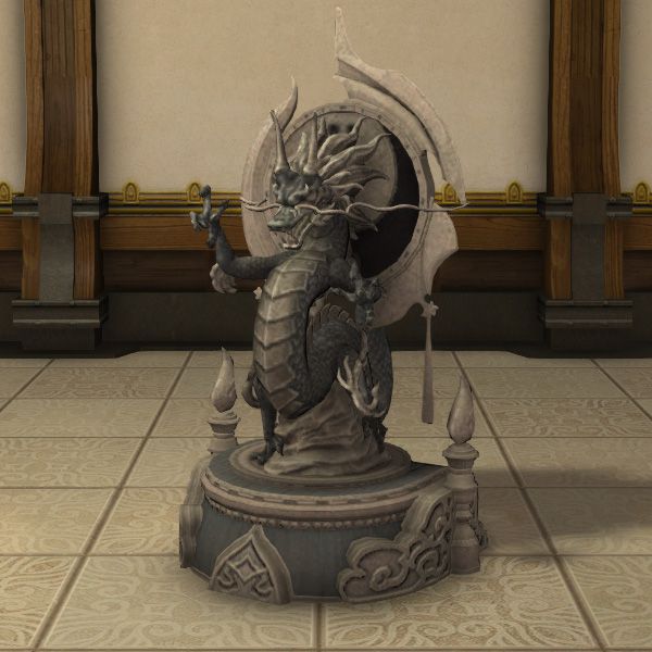 Seiryu-Skulptur