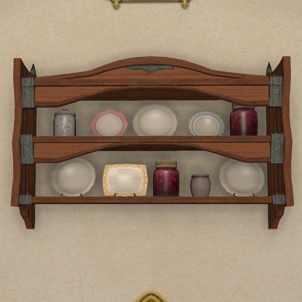 Wandtellerregal