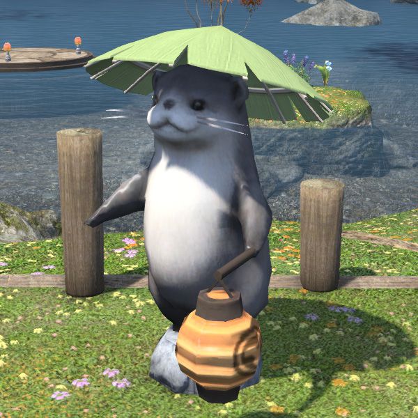 Andon-Laterne „Obskurer Otter“