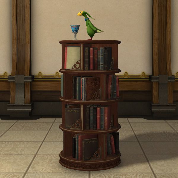 Halbsäulen-Bücherregal