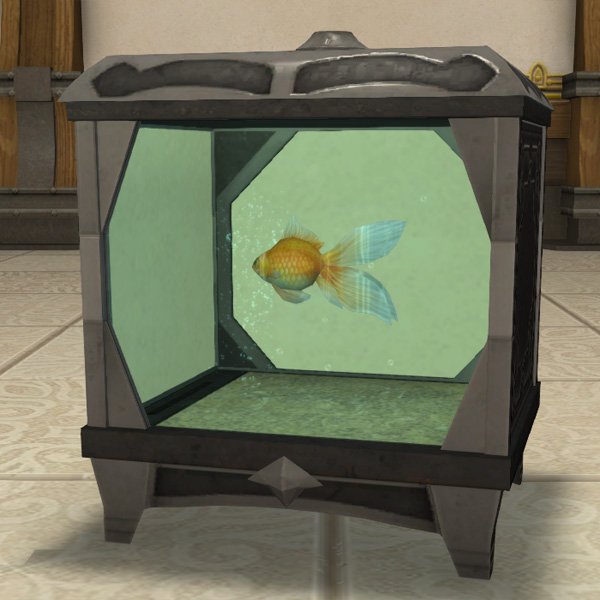 Metall-Aquarium S